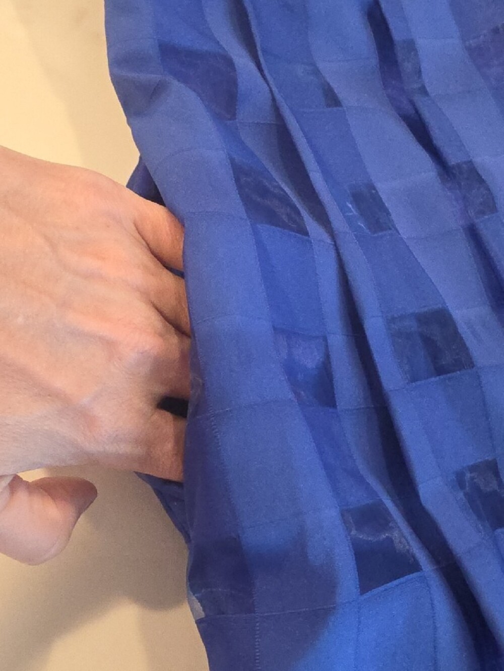 Ellen Tracy Royal Blue Sleeveless Fit-and-Flare Dress - Picture 12 of 12